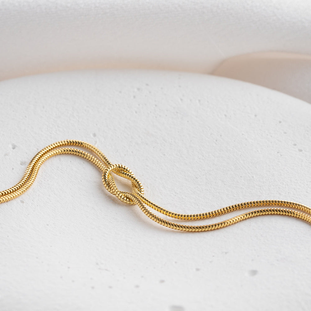 2 Pieces Infinity Bond Bracelet Minimalist