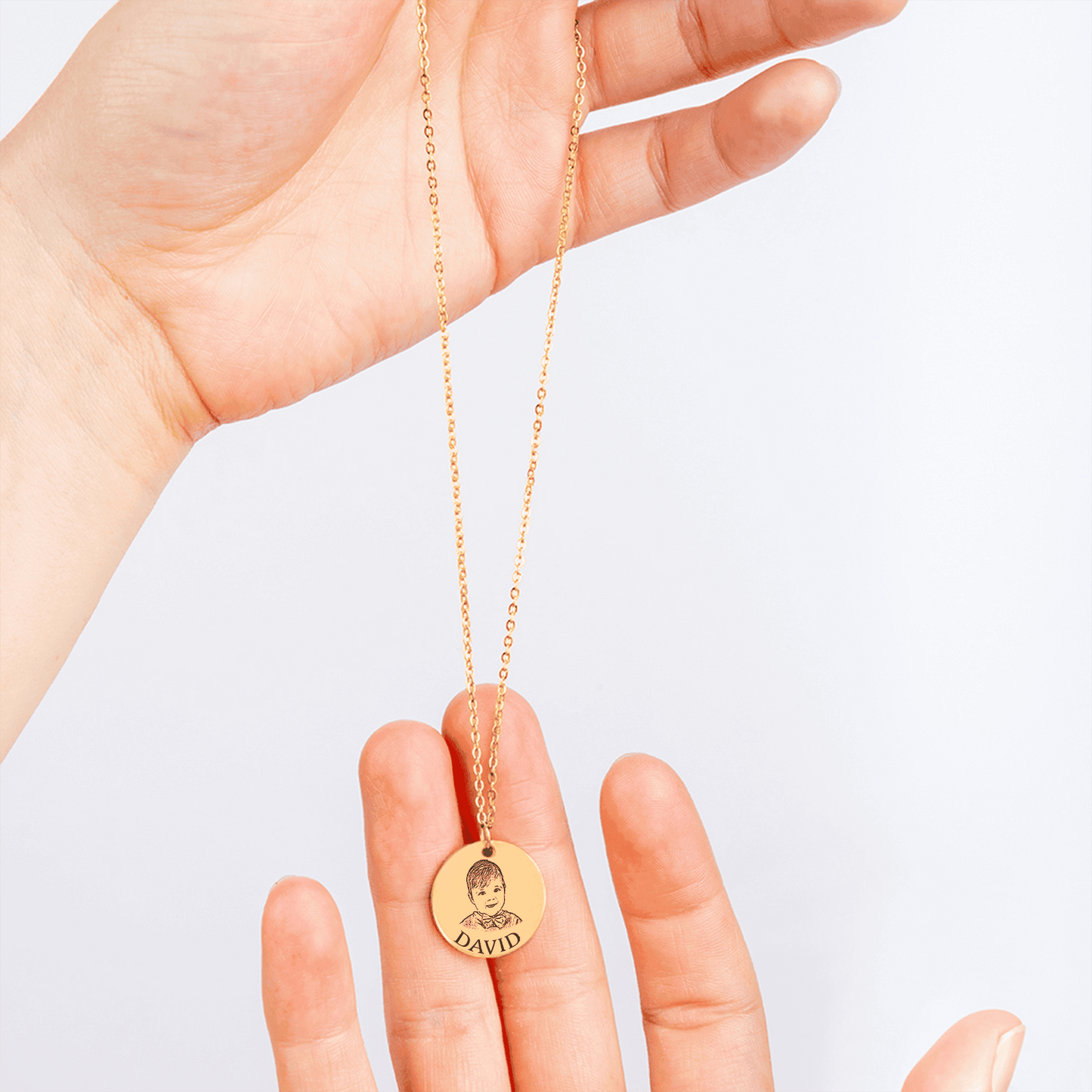 Baby Photo Necklace