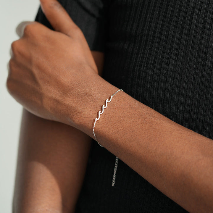 To My Daughter - Triple Waves Bracelet