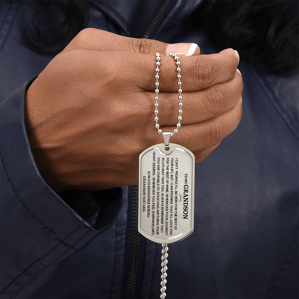 To My Grandson | Remember Whose Grandson You Are | Gift Set