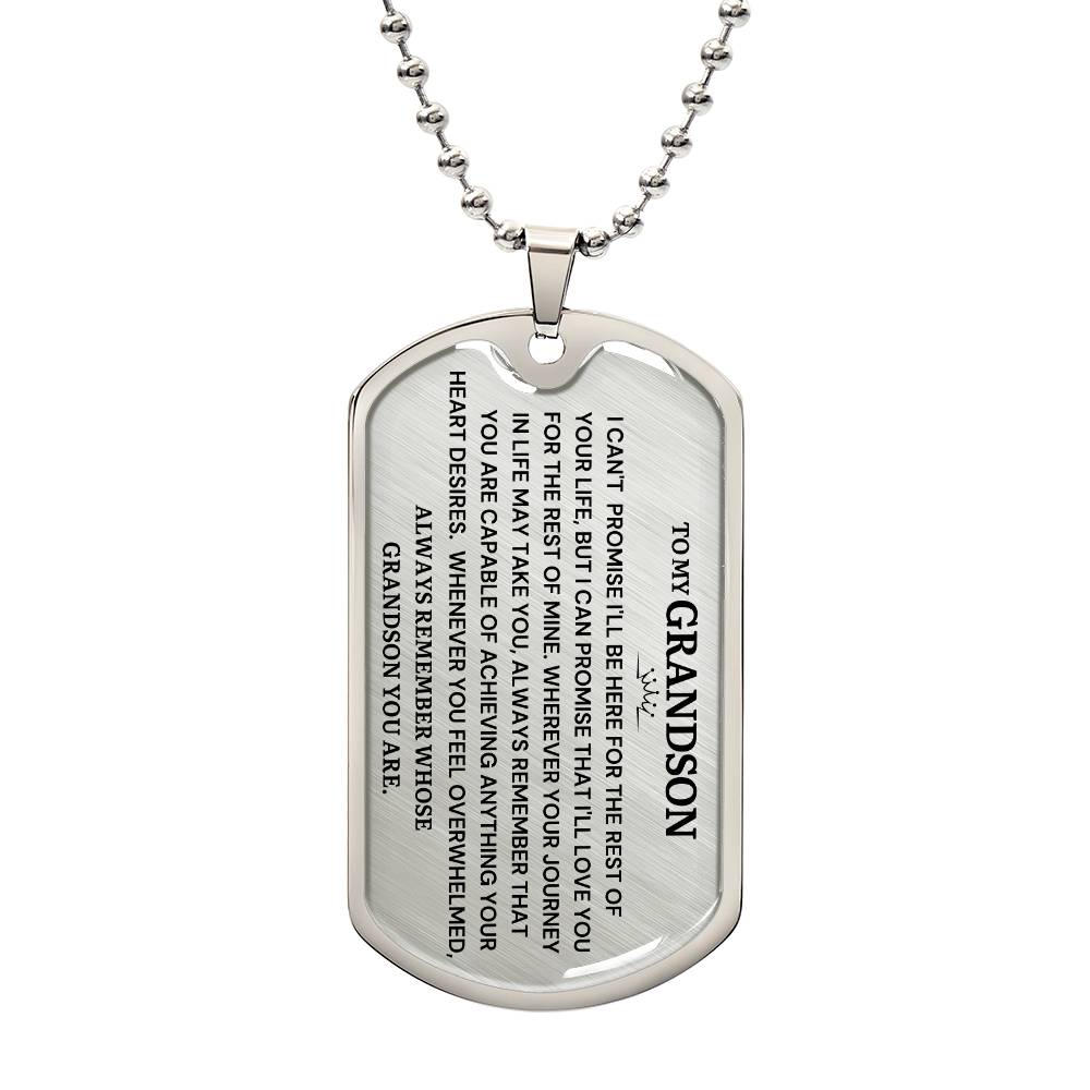 To My Grandson | Remember Whose Grandson You Are | Gift Set