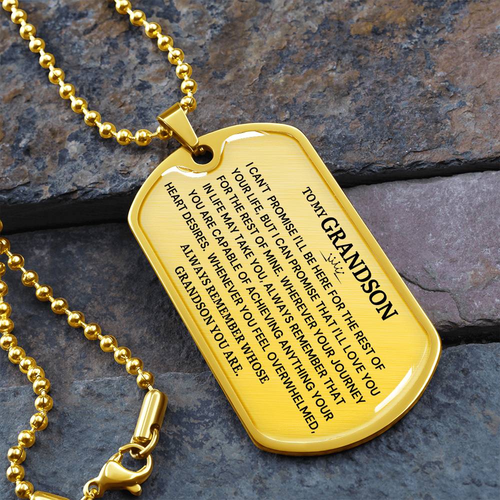 To My Grandson | Remember Whose Grandson You Are | Gift Set