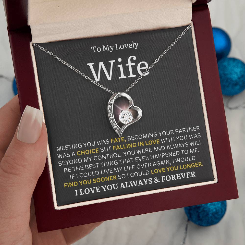 To My Lovely Wife - Find You Sooner