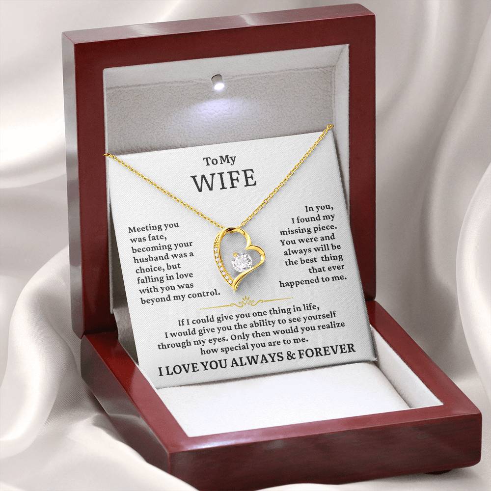 TO MY WIFE - Meeting You Was Fate