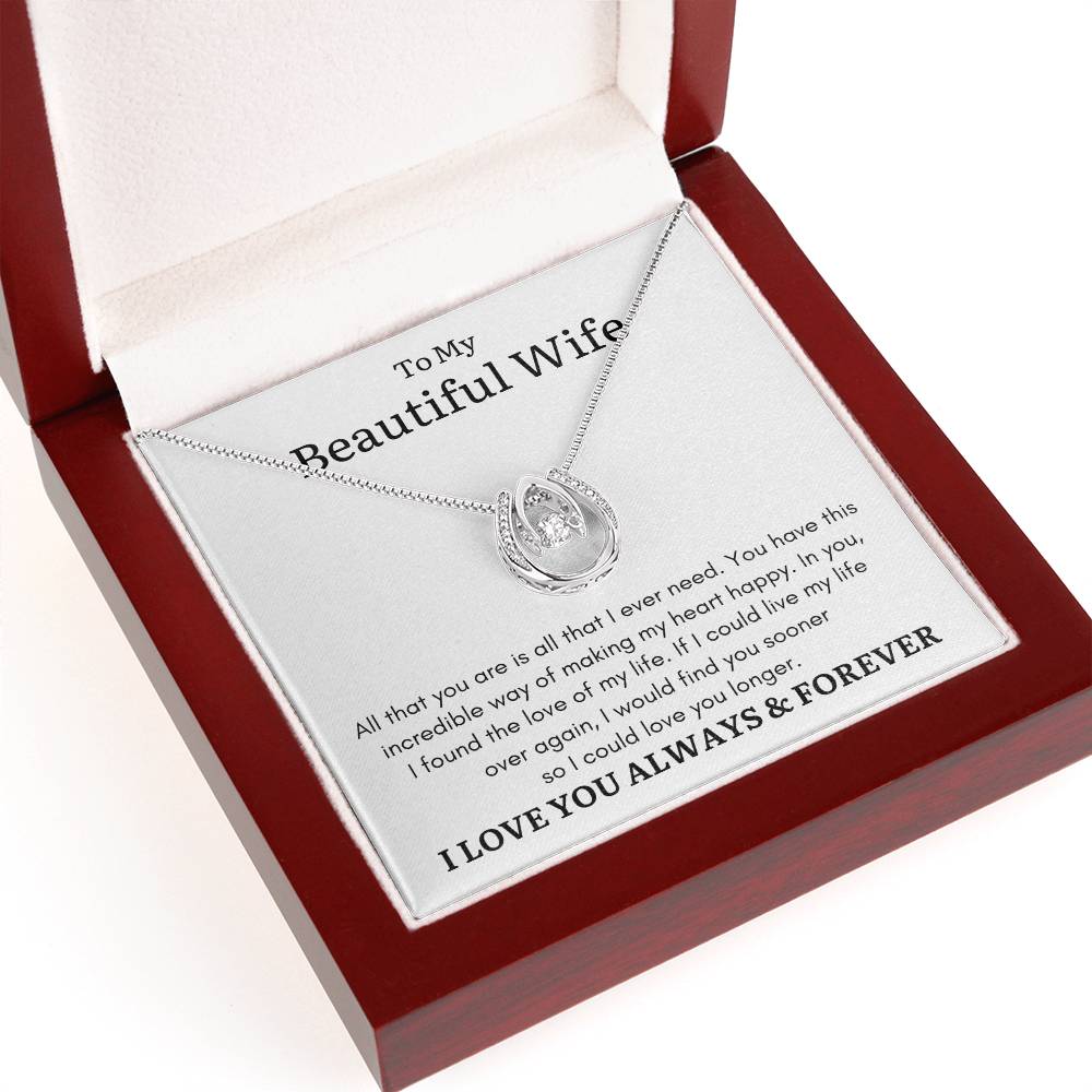 To My Beautiful Wife Gift Set - All That You Are