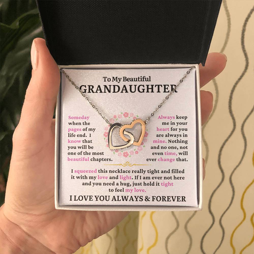 To My Beautiful Granddaughter - When The Pages
