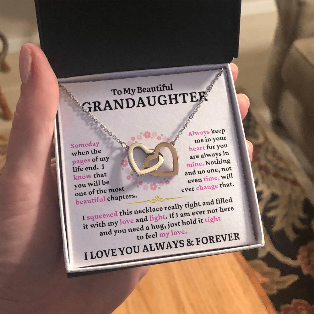 To My Beautiful Granddaughter - When The Pages