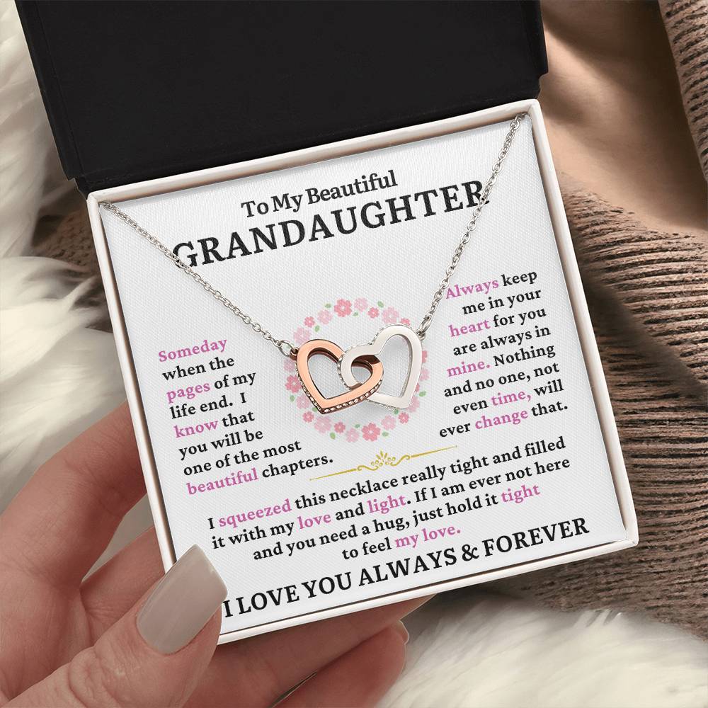 To My Beautiful Granddaughter - When The Pages