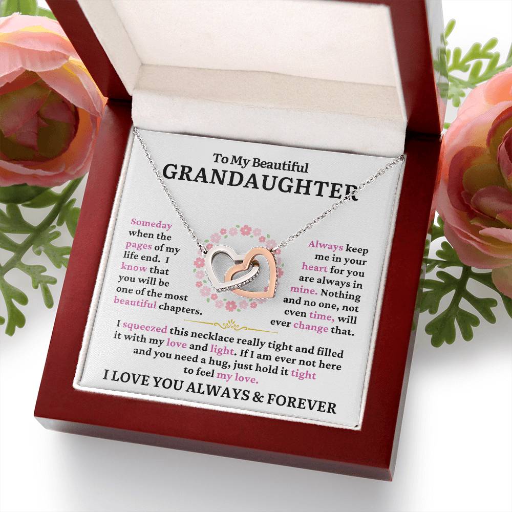To My Beautiful Granddaughter - When The Pages