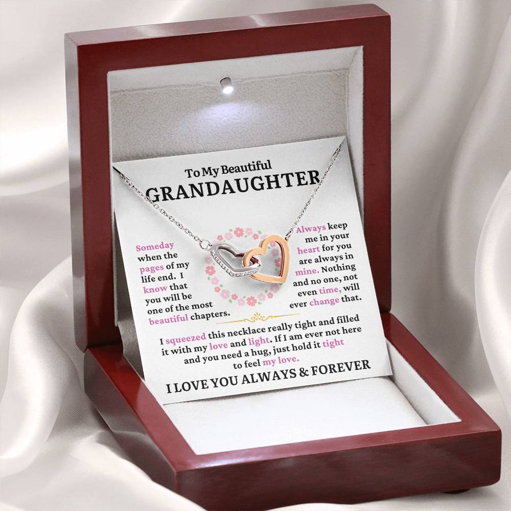 To My Beautiful Granddaughter - When The Pages