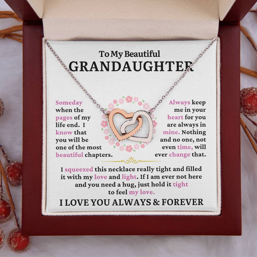 To My Beautiful Granddaughter - When The Pages