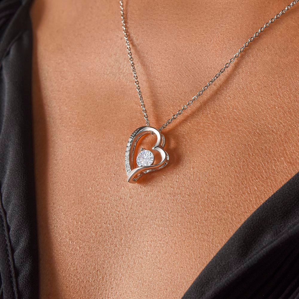 To My FUTURE WIFE - MISSING PIECE - Forever Heart Necklace