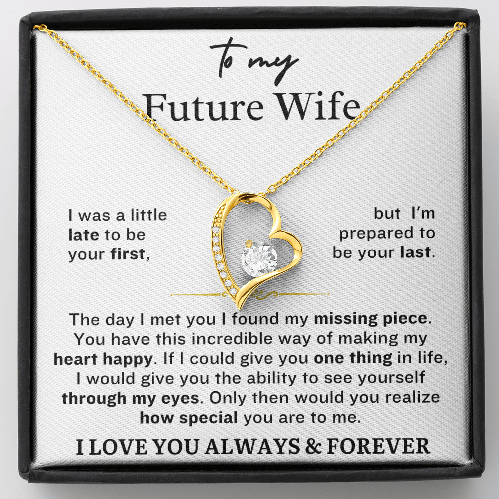 FUTURE WIFE: I Was A Little Late To Be Your First